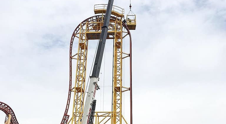 Six Flags superior rigging and erecting