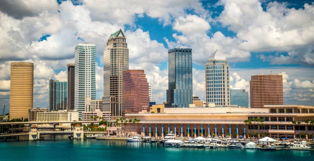 Tampa, FL Waterfront Skyline