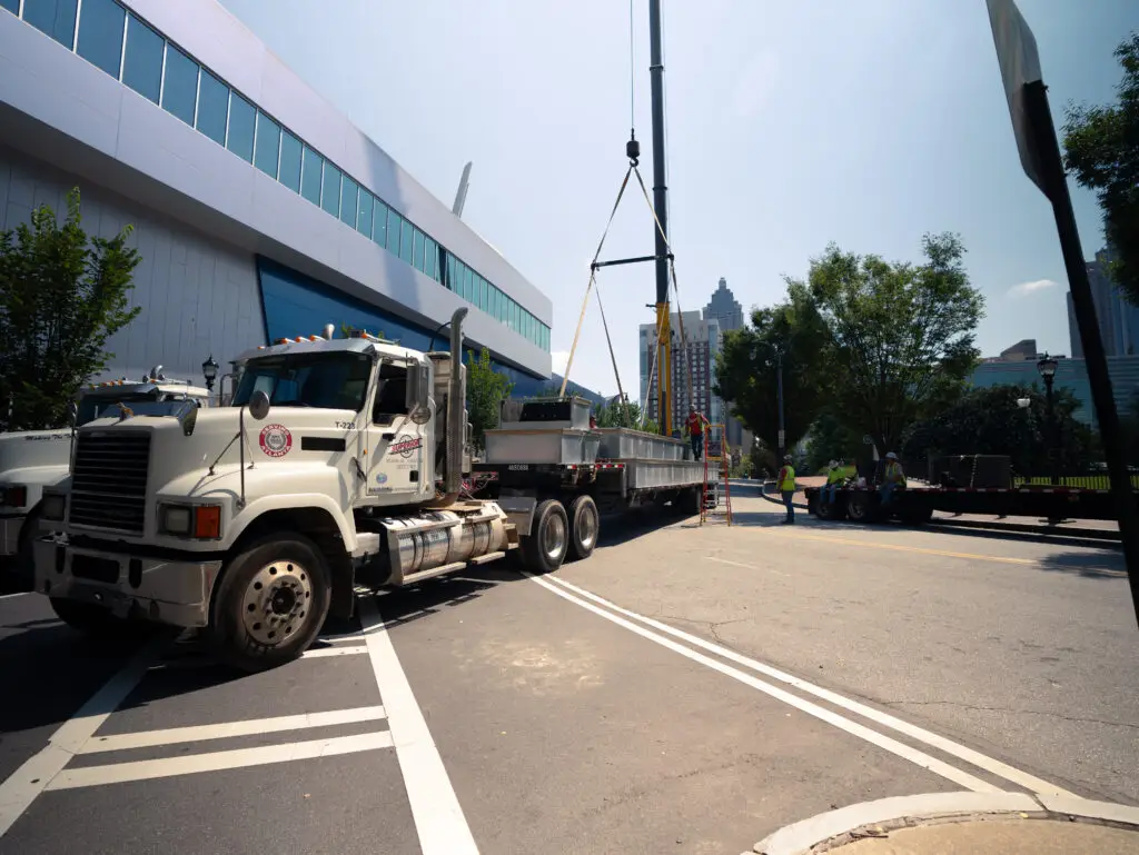 transportation of heavy equipment