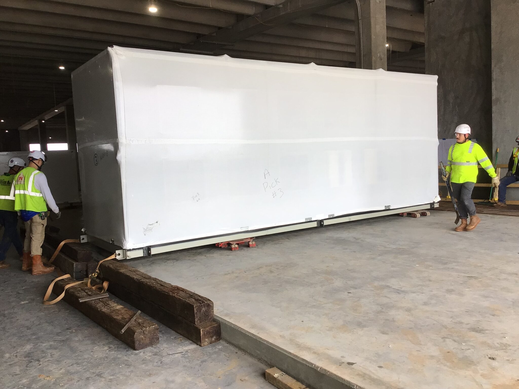 Rigging Package for Nine Air Handling Units - Aspen Aerogels
