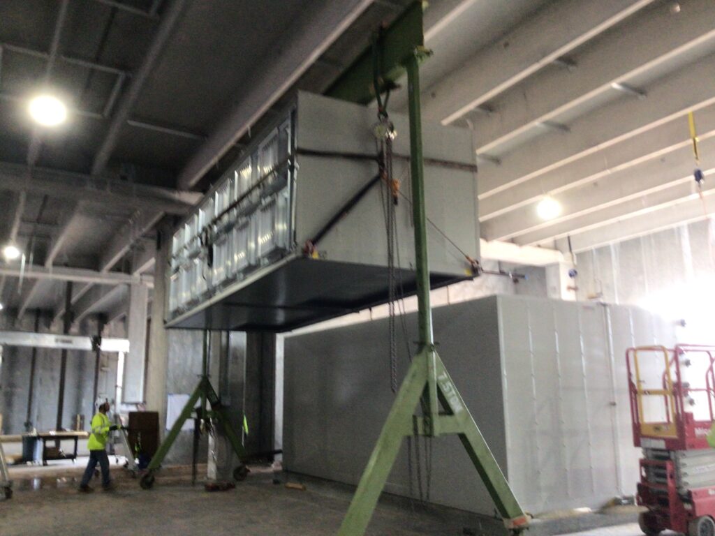 7.5 ton gantry system in use