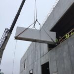 Rigging and crane job