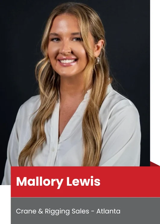 Mallory Lewis - Crane & Rigging Sales